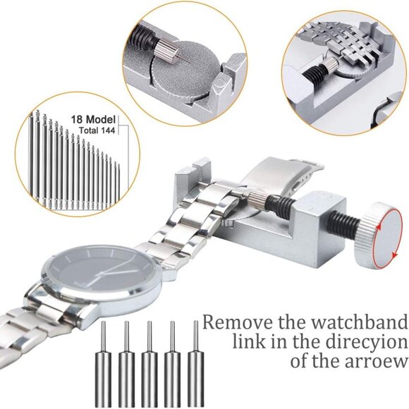 Watch Repair Tool Kit, Lifegoo Upgraded Version Watches Tools Kits - Picture 6 of 6